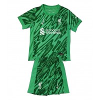 Liverpool Målvakt Bortadräkt Barn 2024-25 Kortärmad (+ Korta byxor)